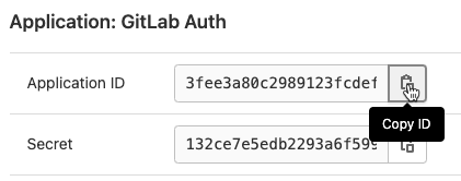 GitLab AppID
